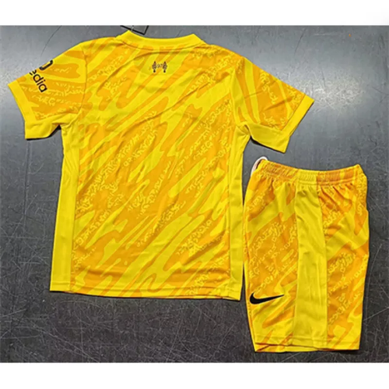 Liverpool 2024/25 Children's Goalkeeper Jersey - Yellow