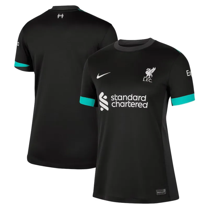 Liverpool 2024/25 Away Women's Jersey - Black