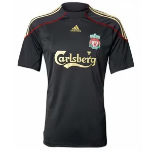 Liverpool 2009/10 Away Retro Jersey - Black