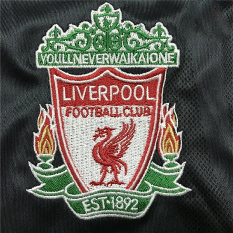 Liverpool 2009/10 Away Retro Jersey - Black