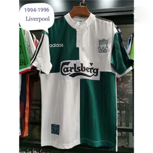 Liverpool 1994-96 Retro Away Jersey - White