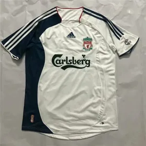 Liverpool 2006-07 Retro Away Jersey - White