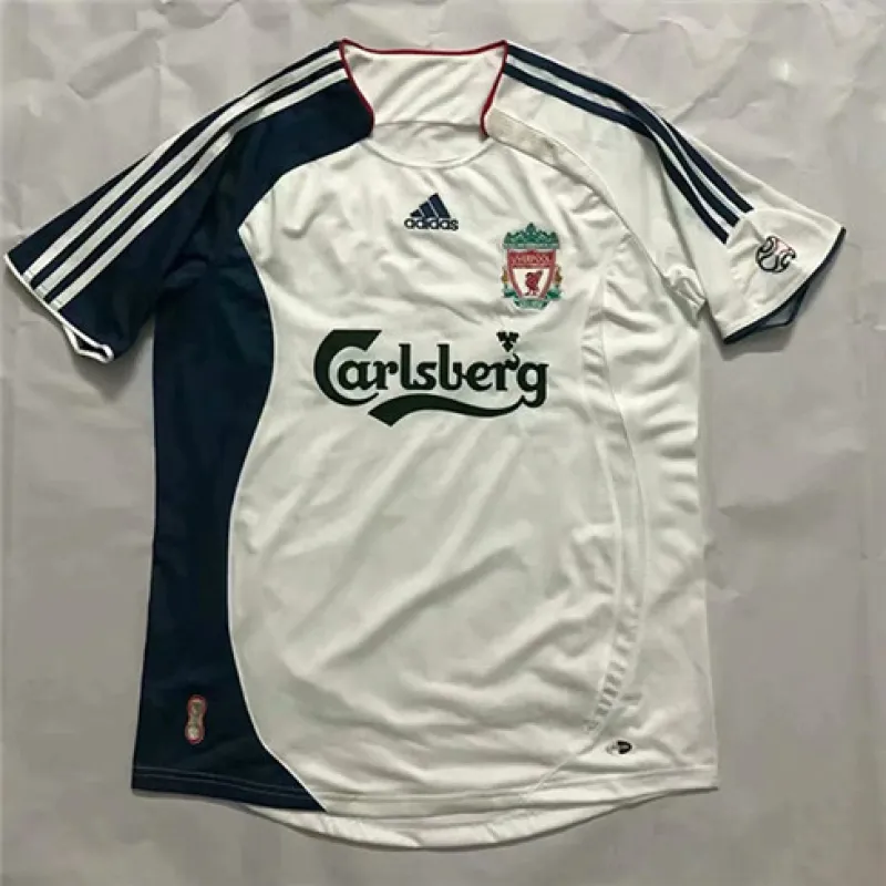 Liverpool 2006-07 Retro Away Jersey - White