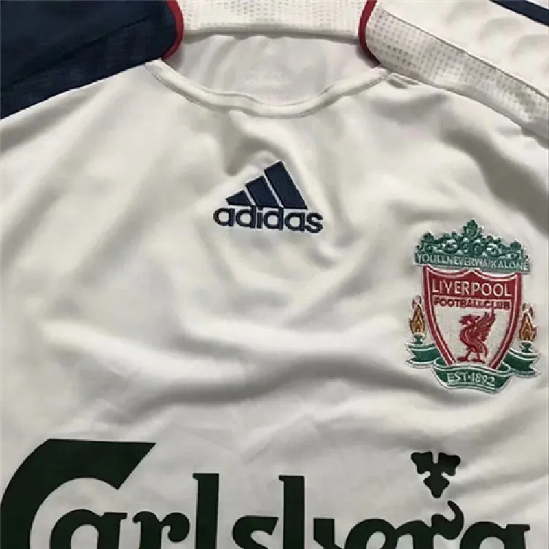 Liverpool 2006-07 Retro Away Jersey - White