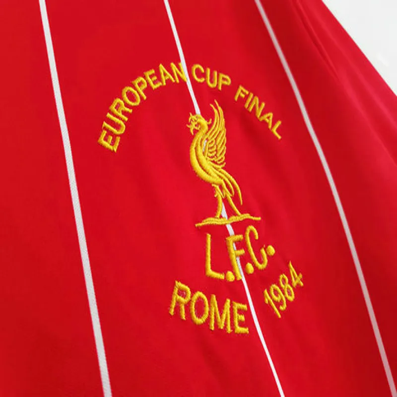 Liverpool 1981 - 84 UEFA Champions League Retro Home Jersey - Red