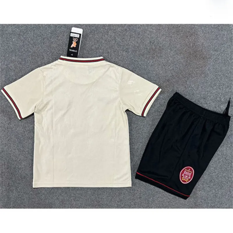 Liverpool 1996/97 Retro Away Kids' Jersey - White