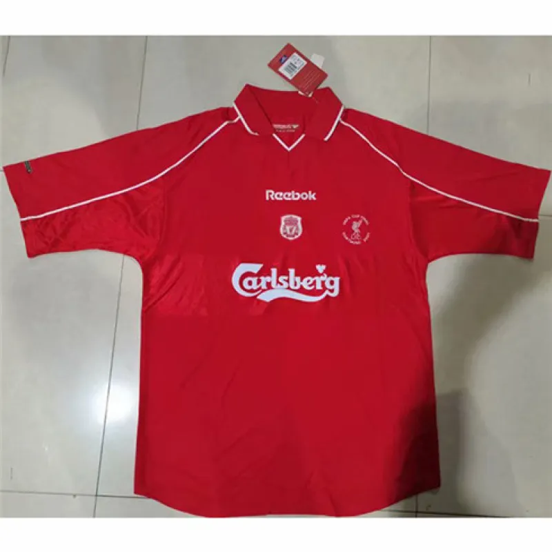 Liverpool 2000/02 Retro Home Jersey - Red