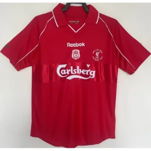 Liverpool 2000/01 Retro Home Football Jersey - Red