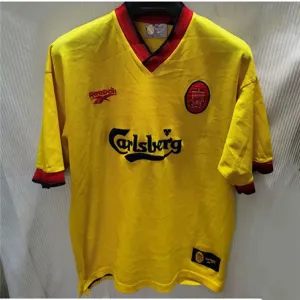 Liverpool 1998 Retro Away Jersey - Yellow