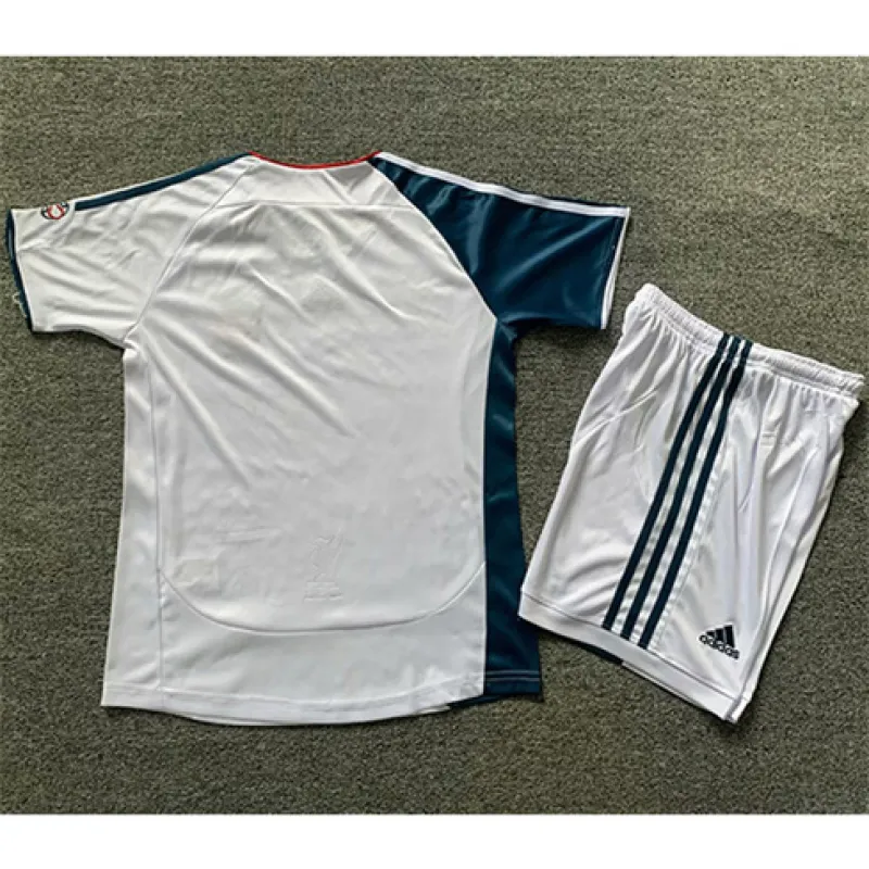 Liverpool 2006/07 Retro Away Kids' Jersey - White