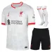 Liverpools 2024/25 Drittes Kinder - Trikotset - Weiß