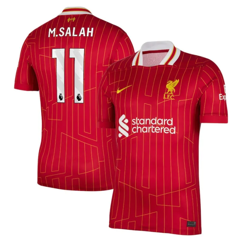 Salah's Liverpool 2024/25 Home Jersey - Red