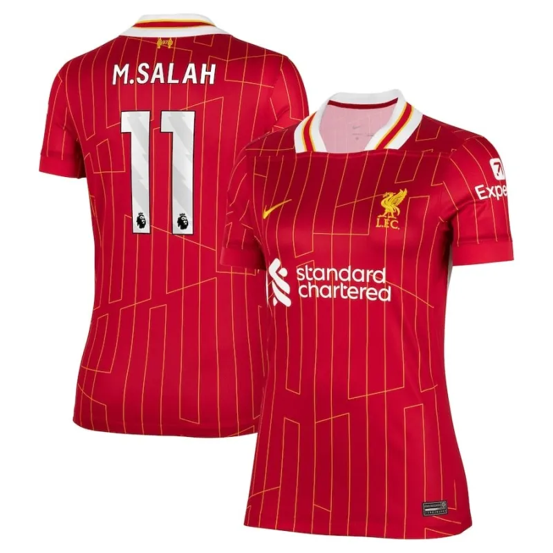 Salah's Liverpool 2024/25 Home Women's Jersey - Red