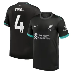 Camiseta de fuera de casa de Liverpool 2024/25 de Virgil - Verde bosque
