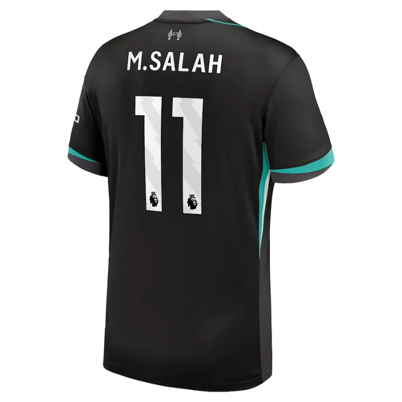 Maillot d'extérieur de Liverpool 2024/25 de Salah - Vert forêt