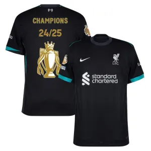 Liverpool 2024/25 Championship Trophy Away Jersey - Forest Green