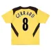 Steven Gerrard Liverpool 2004-06 Retro Away Jersey - Yellow