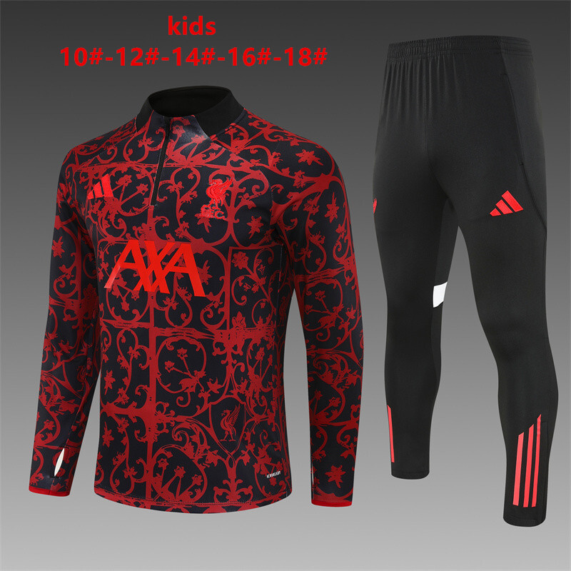 Liverpool 2025/26 Ensemble Sport Enfant Rouge