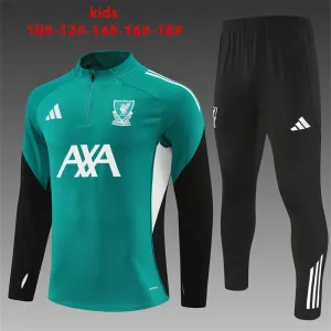 Liverpool 2025/26 Kids Sports Set Green