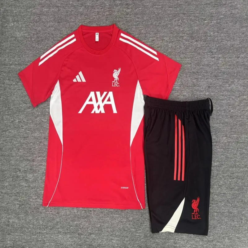 Liverpool 2025/26 Kinder Trainingsanzug Rot