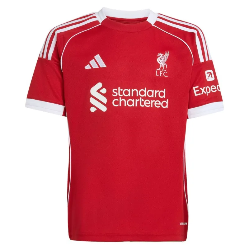 Liverpool 2025/26 Kids' Home Jersey - Red