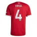 Liverpool VIRGIL 2025/26 Home Jersey - Red