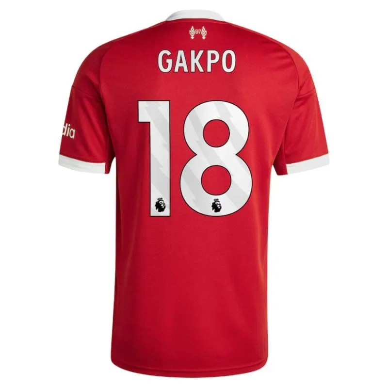 Liverpool GAKPO 2025/26 Kids' Home Jersey Set - Red