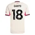 Liverpool GAKPO 2025/26 Maillot extérieur - Blanc
