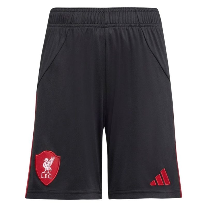 Liverpool 2025/26 Away Shorts - Black