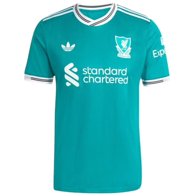 Tercera camiseta versión jugador Liverpool 2025/26