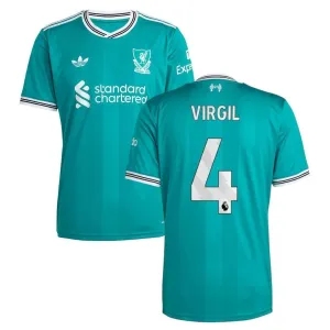 Liverpool VIRGIL 2025/26 Third Kit - Green
