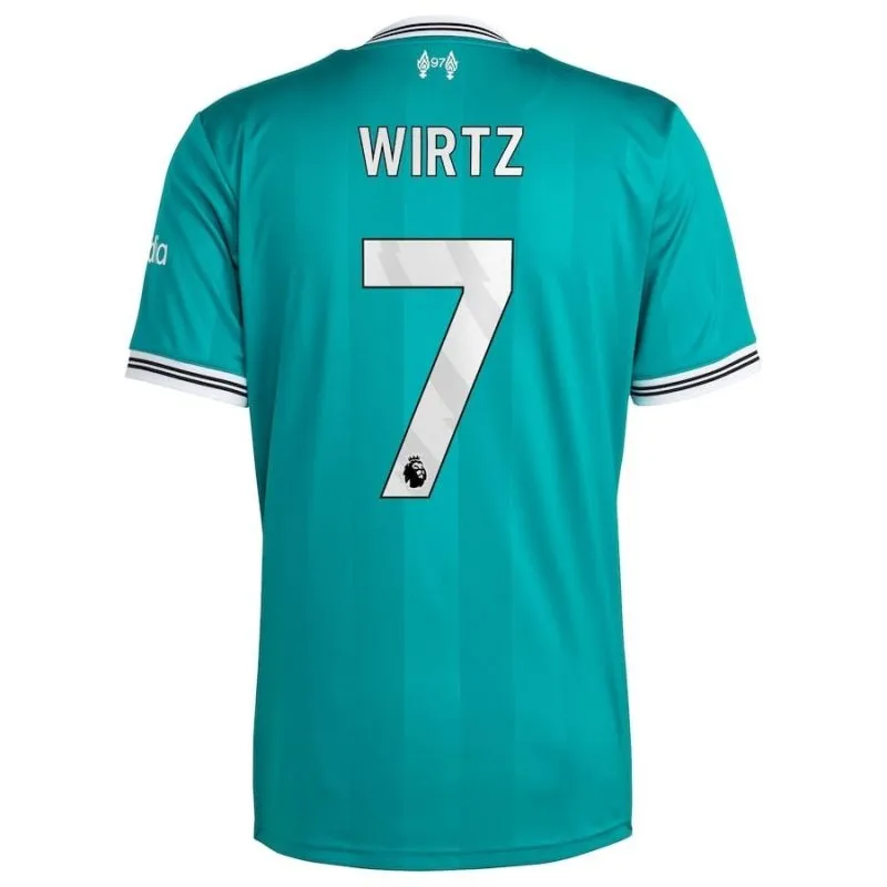 Liverpool WIRTZ 2025/26 Maglia Third - Verde