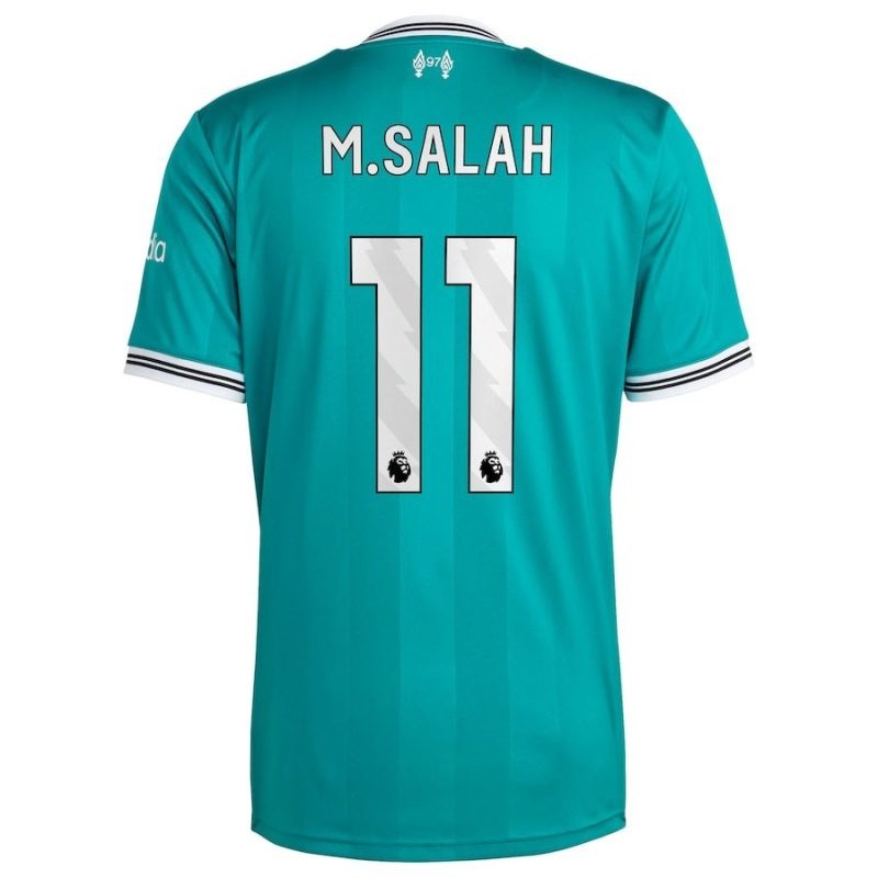 Liverpool M.SALAH 2025/26 Third Kit - Green