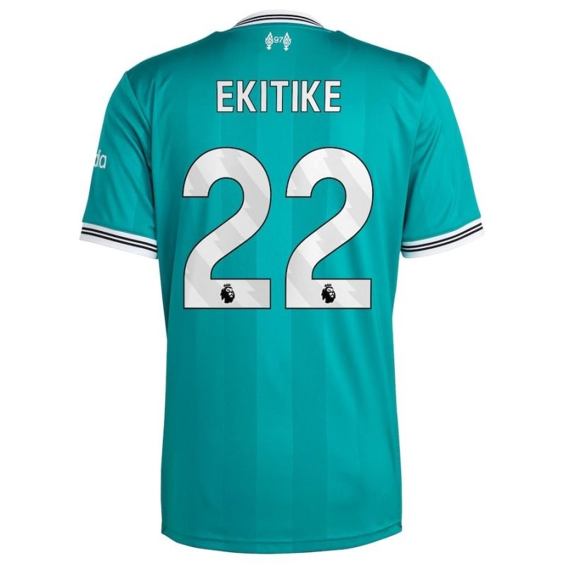 Liverpool EKITIKE 2025/26 Maillot Third - Vert