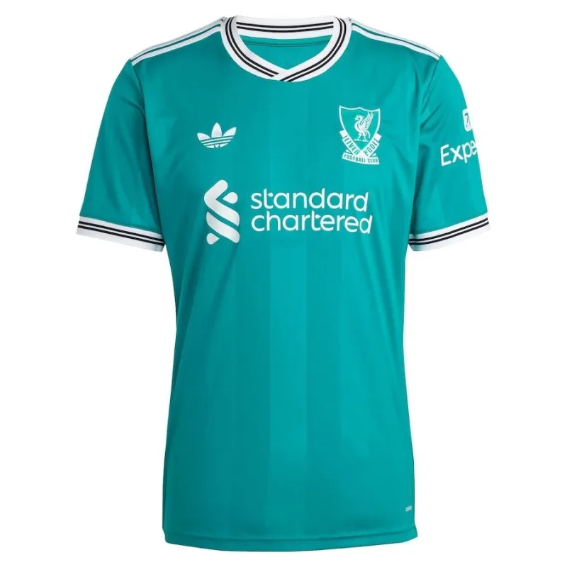 Liverpool VIRGIL 2025/26 Third Kids Kit - Green