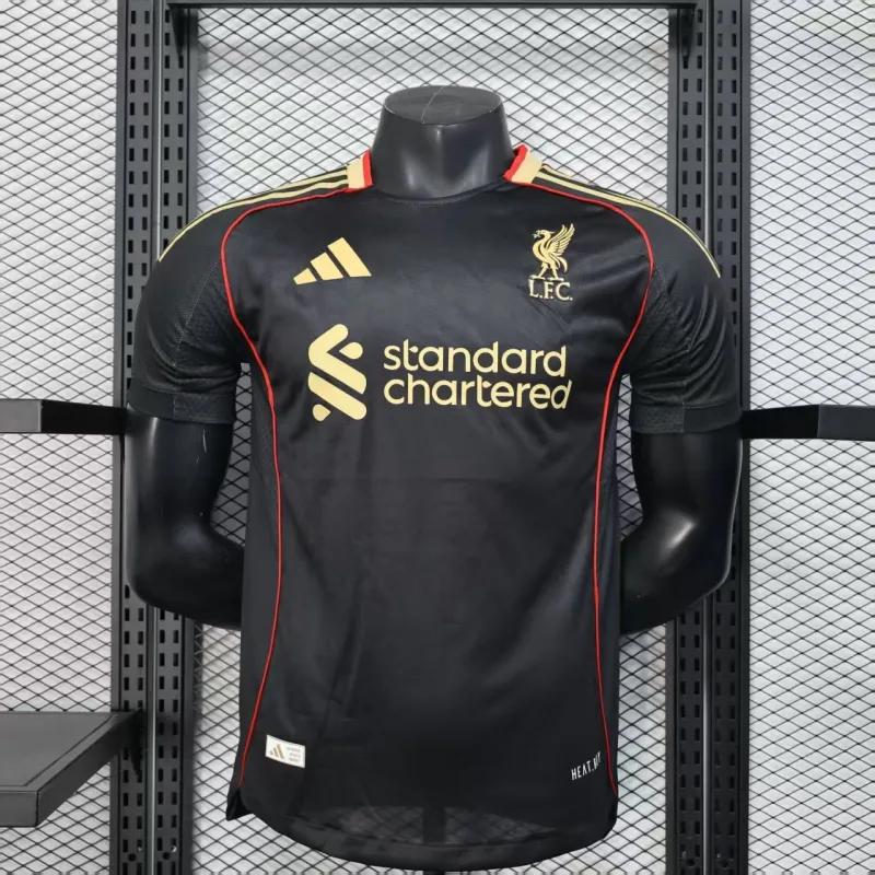 Liverpool Maillot de Joueur Édition Spéciale 2025/26 - Noir