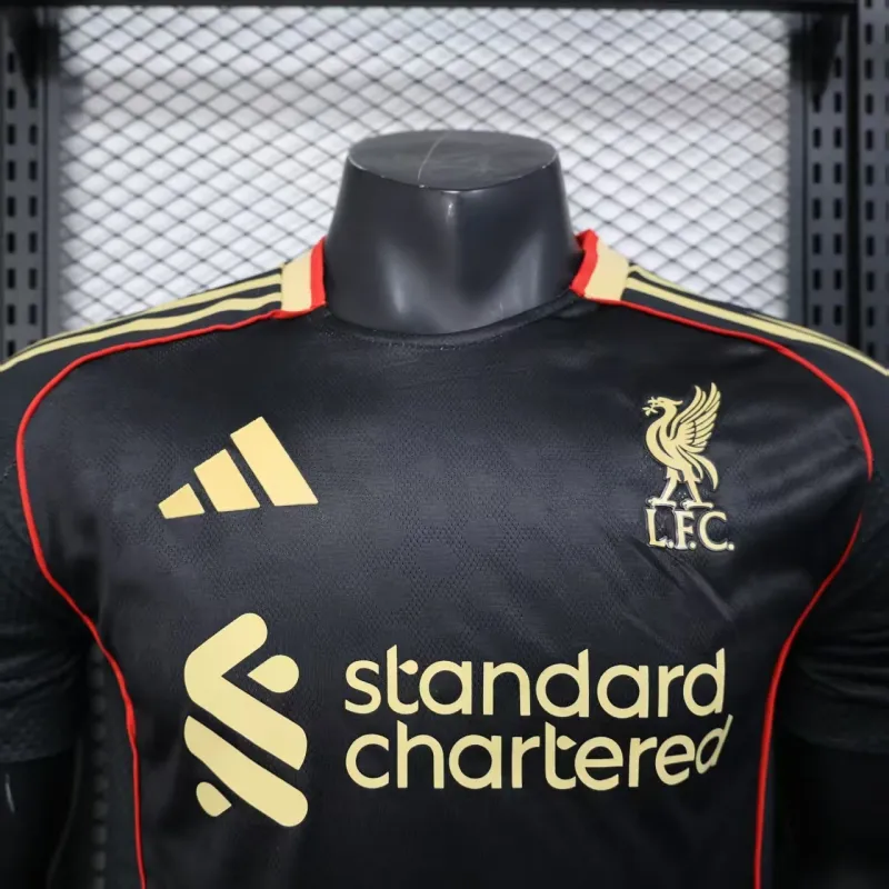 Liverpool Maillot de Joueur Édition Spéciale 2025/26 - Noir