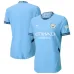 Maillot domicile de la version joueur de Manchester City 2024/25 - Bleu