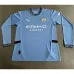 Manchester City 2024/25 Heim-Langarmtrikot - Blau