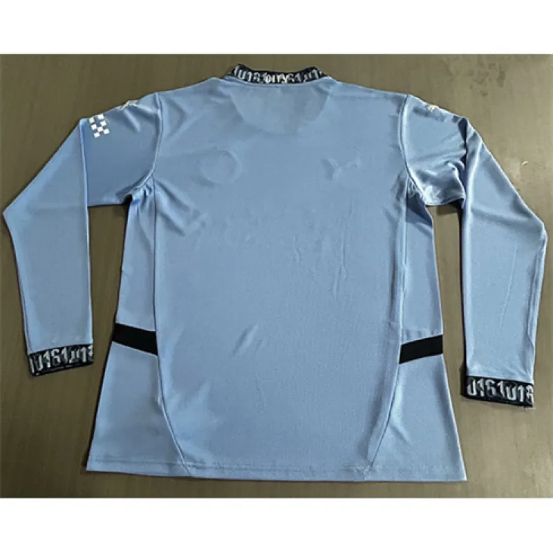 Manchester City 2024/25 Heim-Langarmtrikot - Blau