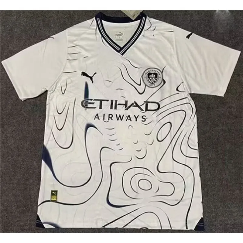 Maglia dell'edizione speciale di Manchester City 2024/25 - Bianco