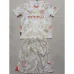 Camiseta y pantalones cortos de arquero para niños de Manchester City 2024/25 - Blanco
