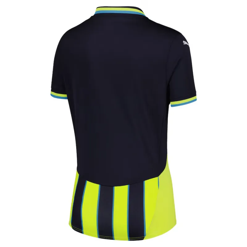 Manchester City 2024/25 Away Womens Jersey - Black / Green