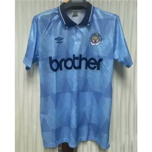 Manchester City 1989/90 Retro Home Jersey