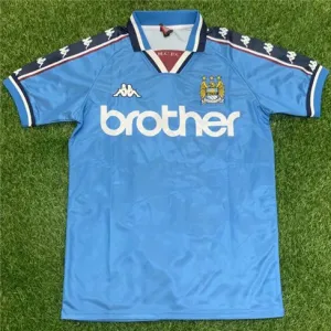 Manchester City 1988/89 Retro Home Jersey - Blue