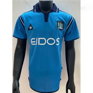 Manchester City 2001/02 Retro Home Jersey - Blue