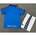 Maglia retrò di campo di casa per bambini di Manchester City 1997/98 - Blu