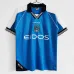 Maglia retrò di campo di casa di Manchester City 1999 - 01 - Blu