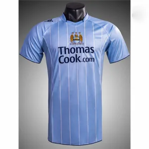 Manchester City 2007/08 Retro Home Jersey - Blue