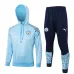 Manchester City 2024/25 Hooded Sports Wear - Blue
